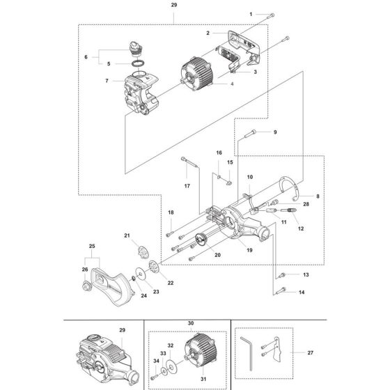 Saw Head Assembly for 530iPX