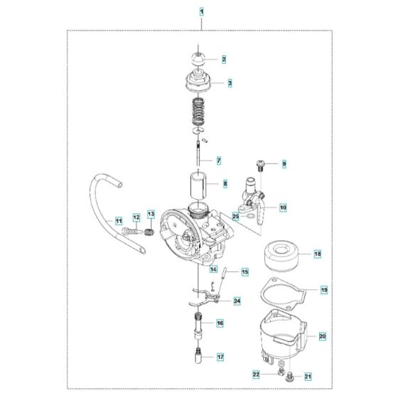 Carburettor Assembly Husqvarna