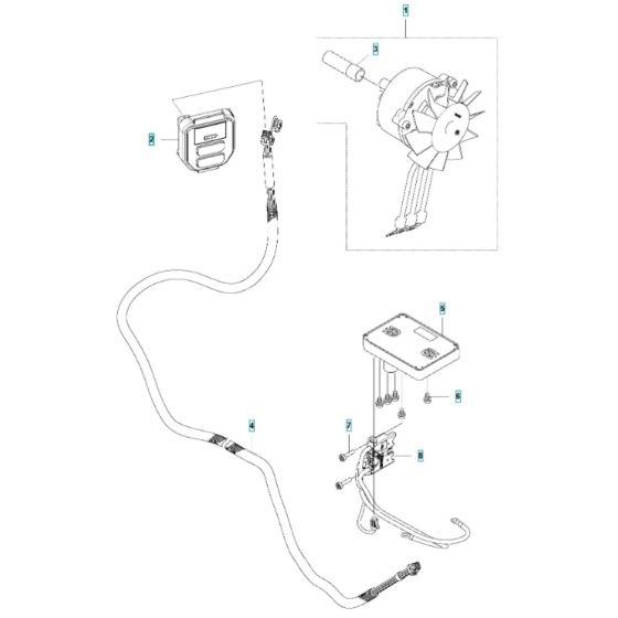 Electrical for Husqvarna 535iFR BT