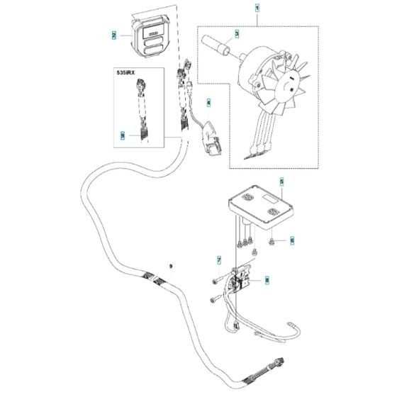 Electrical for Husqvarna 535iRXT