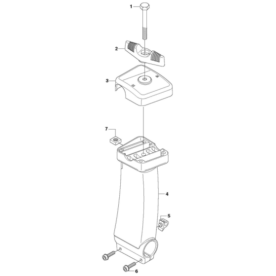 Tower Assembly For Husqvarna 535RX Brushcutters