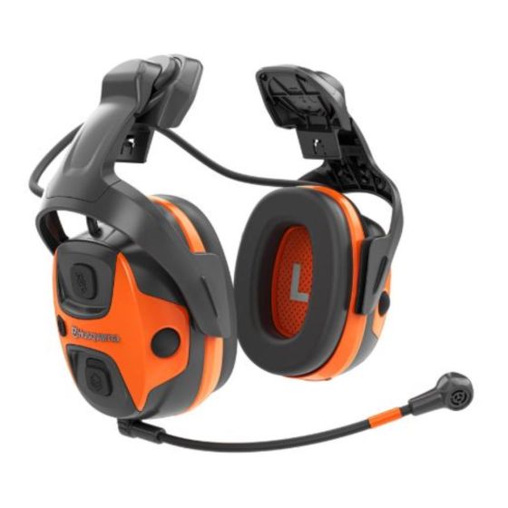 Husqvarna X-COM Active, helmet mount