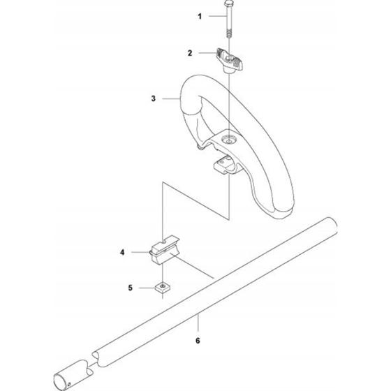 Tube  for Husqvarna 536 LiL Trimmer/ Edgers