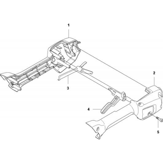 Handle  for Husqvarna 536 LiLX Trimmer/ Edgers