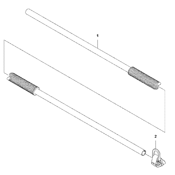 Shaft Assembly for Husqvarna 536LIP4 Pole Pruners