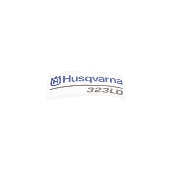 Decal Cylinder Cover for Husqvarna 323 LD Trimmer - 537 35 33-15