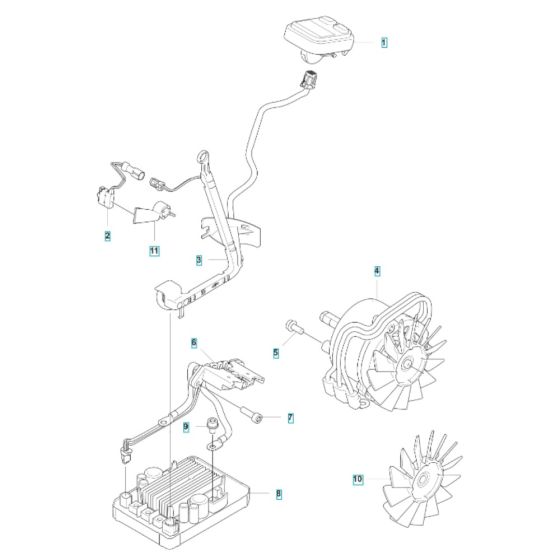 Electrical for Husqvarna 540i XP