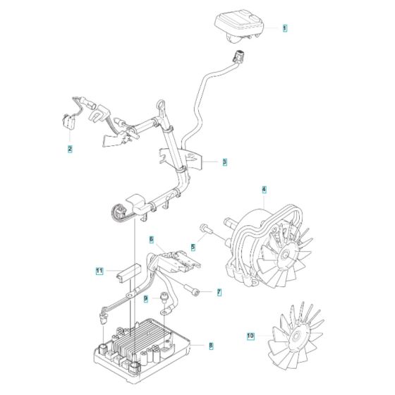Electrical for Husqvarna 540i XP