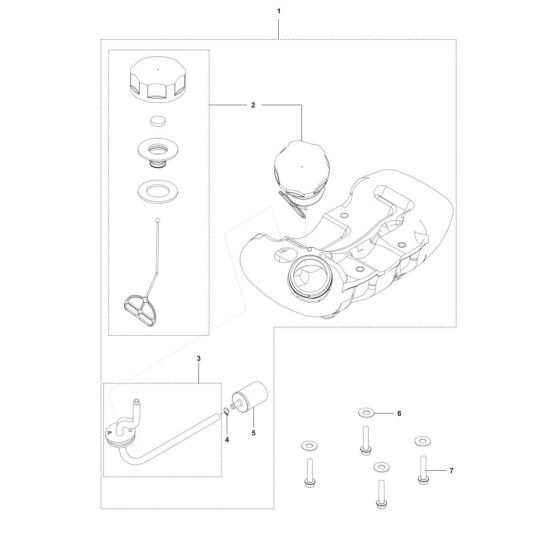 Fuel Tank Assembly for 541EA