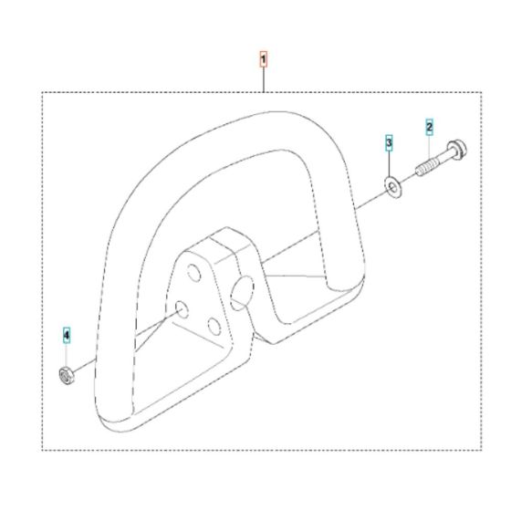 Handle Assembly for 541RB