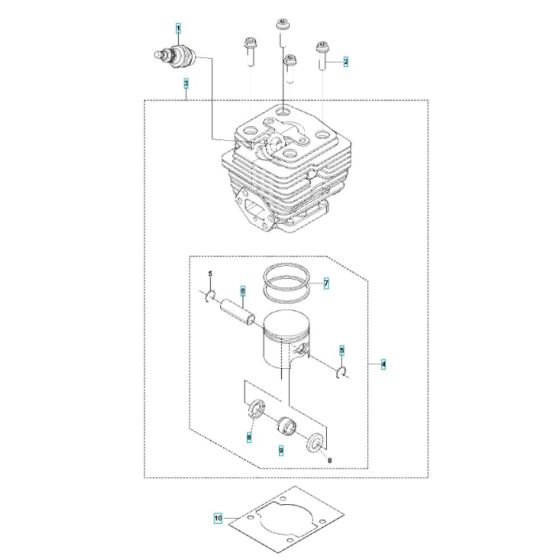 Cylinder Assembly for 541RB