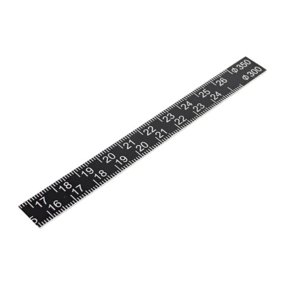 Ruler Right for Husqvarna TS350E Tile and Masonry Saws - OEM No. 543 85 00-06