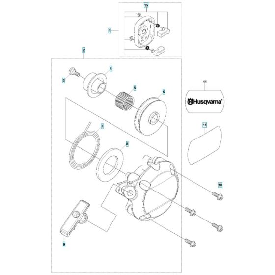 Starter Assembly for Husqvarna