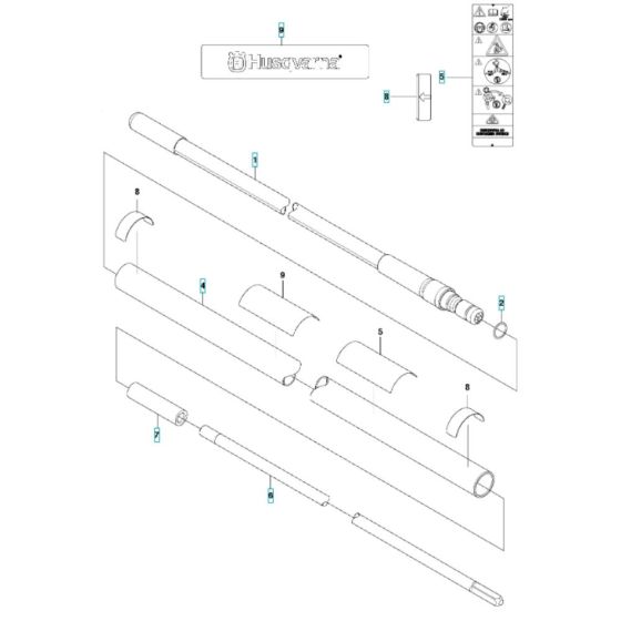 Shaft Assembly for 543RBS