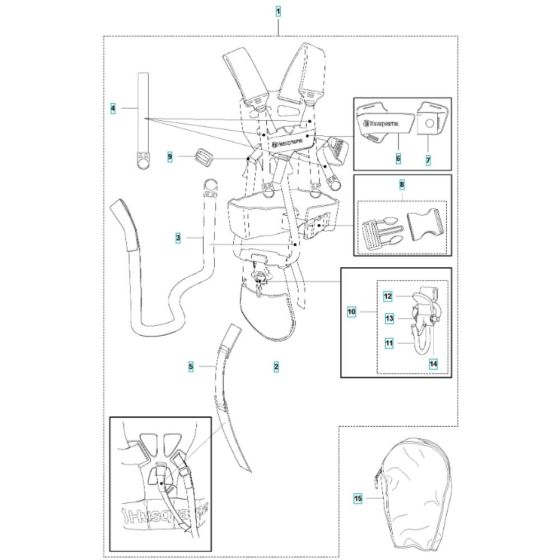 Harness Assembly for 545F