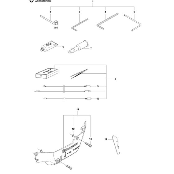 Husqvarna 545G Mark II Accessories
