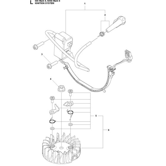 Ignition System for Husqvarna 545G
