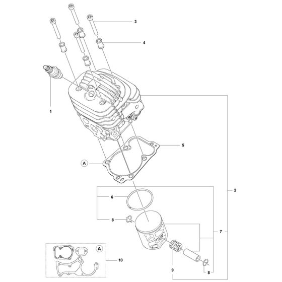 Cylinder, Piston Assembly
