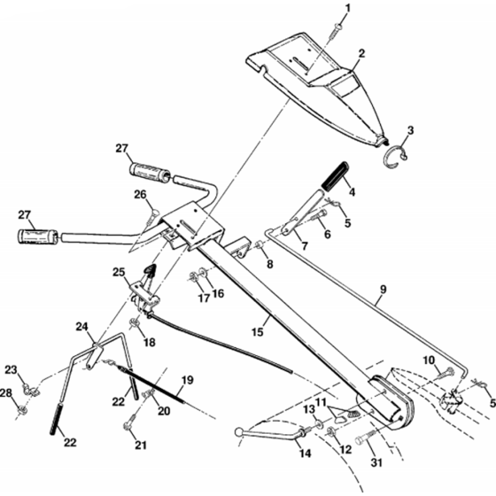 Handle & Controls for 550CRTT