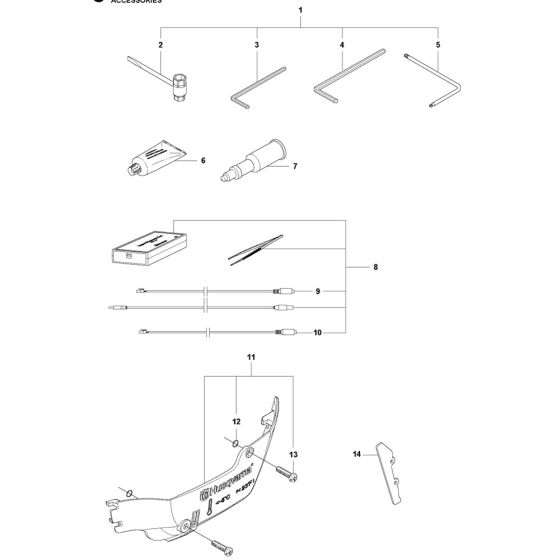 Husqvarna 550XPG Accessories