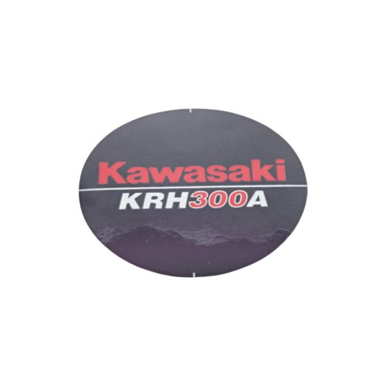 Label for Kawasaki KRH300A, KRH300AC Blowers - OEM No. 56039W003