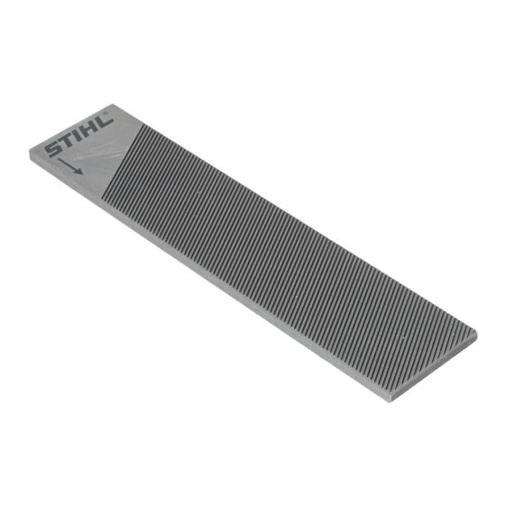Flat File for Cutting Attachment Maintenance Tools - 5605 773 4200