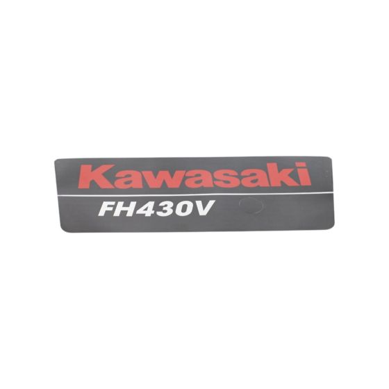 Brand Label for Kawasaki FH430V Engine - OEM No. 560800737