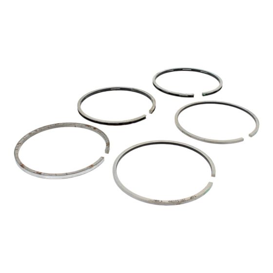 Piston Ring Set Oversize 020 Plus for Lister Petter HA/HW Engines - 572 11930/020
