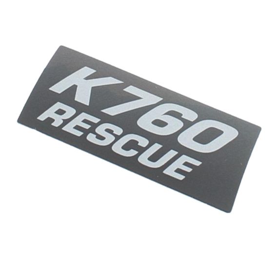 Decal Rescue for Husqvarna K760 RESCUE Disc Cutters - 574 23 16 02