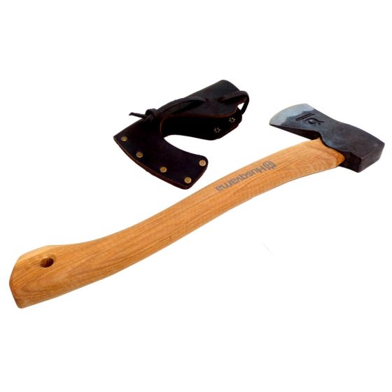Husqvarna Camping Axe 500g With Leather Cover Size: 37.5cm - 576926301