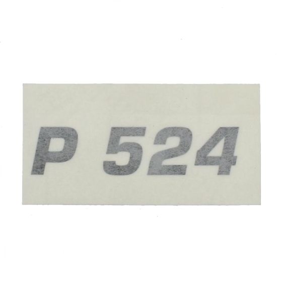 Decal for Husqvarna P 524 Rider Lawnmower - OEM No. 577 22 17-01