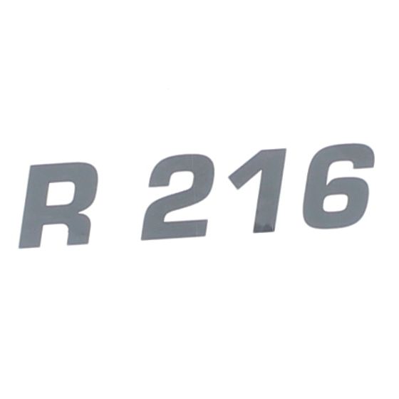 Decal for Husqvarna R216 Rider Mowers - 578 36 45-02