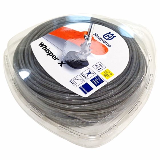 Husqvarna Whisper X Trimmer Line Dia 2.7mm x 70m Yellow (donut) - 578434901