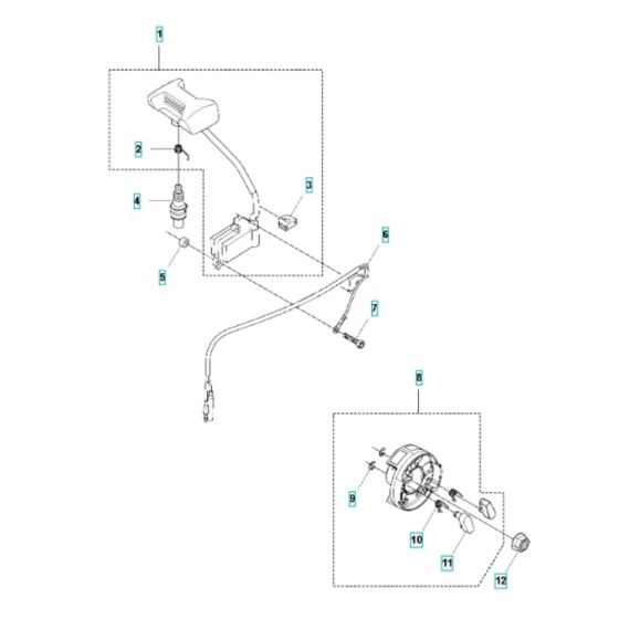 Ignition Assembly for Husqvarna