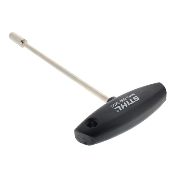 T-Handle Socket Wrench Q-SW 8 x 200 for Stihl MS200, MS200 T Chainsaws - OEM No. 5910 890 2420