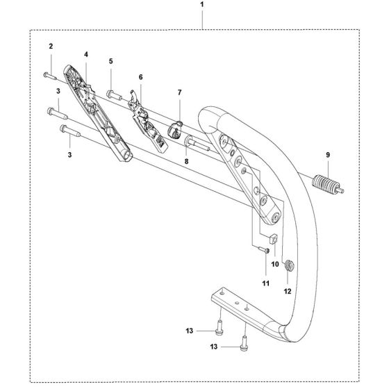 Heated Handle for Husqvarna