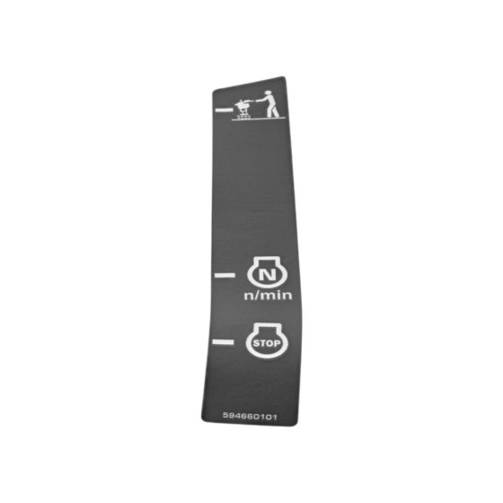 Label Start Instruction for Husqvarna LT 5005, LT 6005, LT 5005, LT 6005 Trench Rammers - OEM No. 594 66 01-01