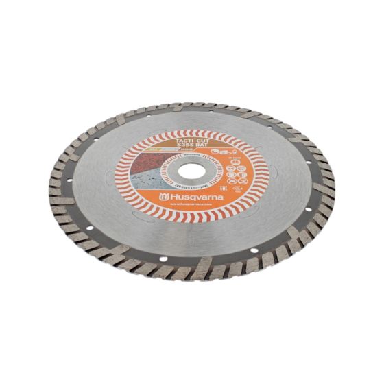 230mm Tacti-Cut S35s (Battery) Diamond Blades for Stone & Hard Concrete - Husqvarna 596 52 03-01