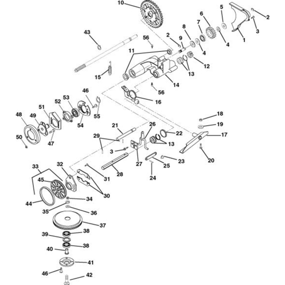 Drive  for Husqvarna 600 C Lawn Mowers