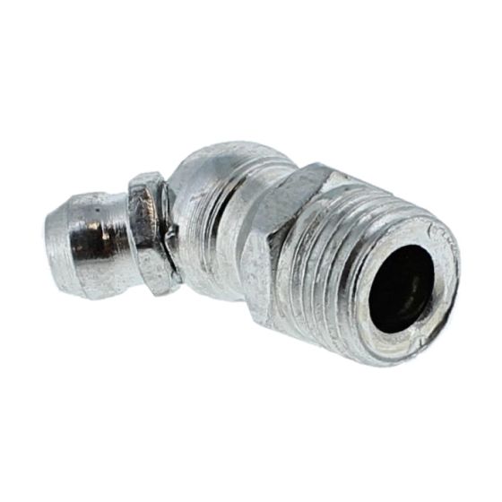 Grease Nipple 1/8" BSP Angled 45 Degree for Hydraulic Applications - Each