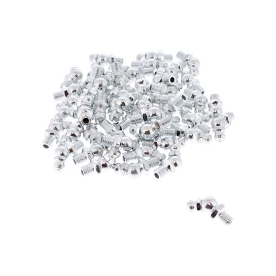 1/4" UNF, 45 Degree Angled Grease Nipples - Pack of 50