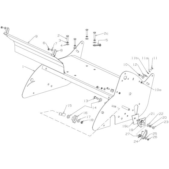 Chassis Assembly for Masport 660