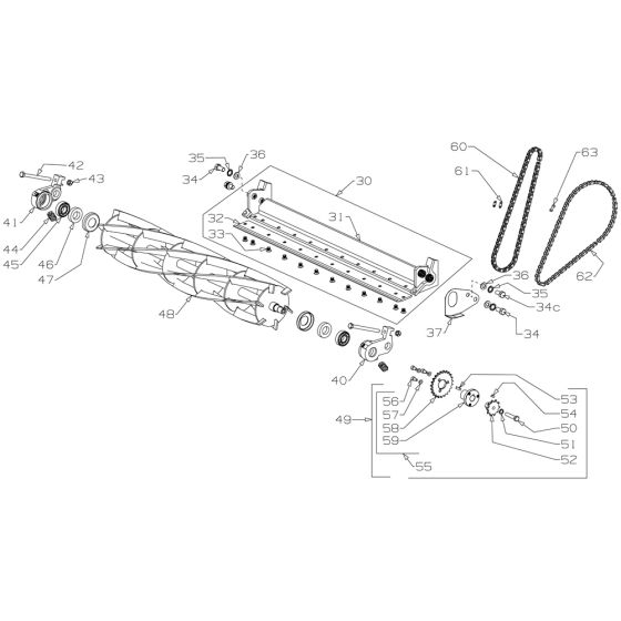 Cutting Assembly for Masport 660