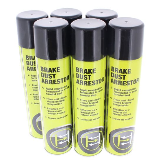 FIXT Brake Dust Arrestor - 400 ml Aerosol - Pack of 6