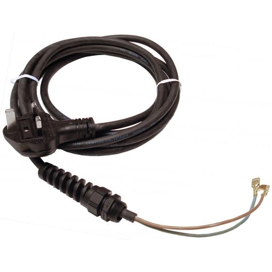 240v Glanded 3 Metre Lead Fits Belle Minimix 150 - 71/0179