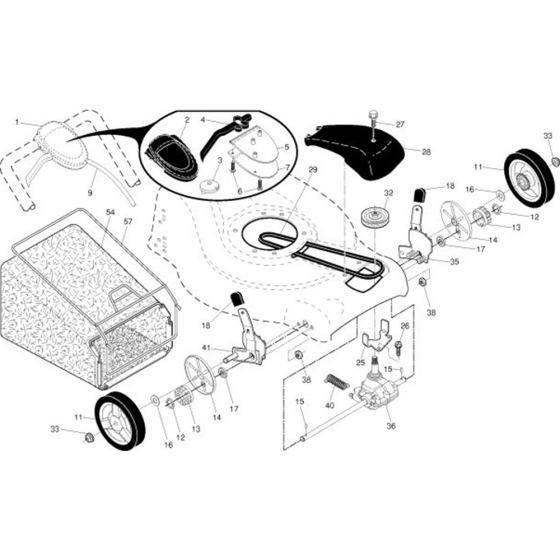 Drive  for Husqvarna 7021 Lawn Mowers