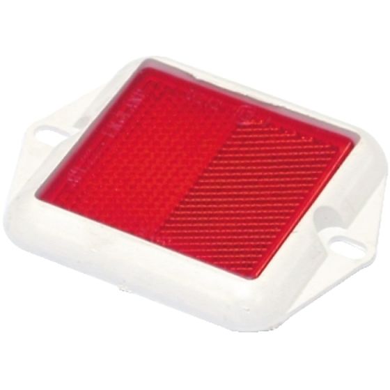 Square Reflector Size: 58x58mm Red