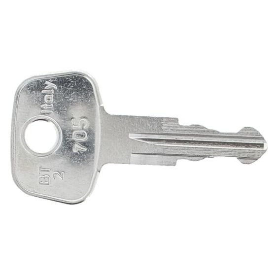 Replacement 705 Plant Key fits JCB Fuel Caps