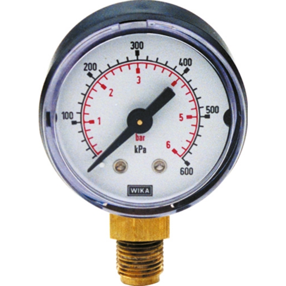 Sievert Manometer for regulator