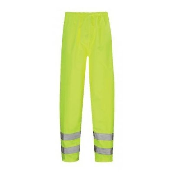 High Visibility Over Trousers, Yellow - Size: Large - 724 0223